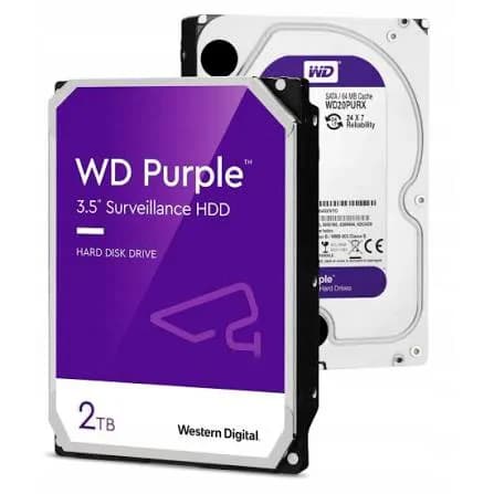 Western Digital Purple 2TB Surveillance HDD 2