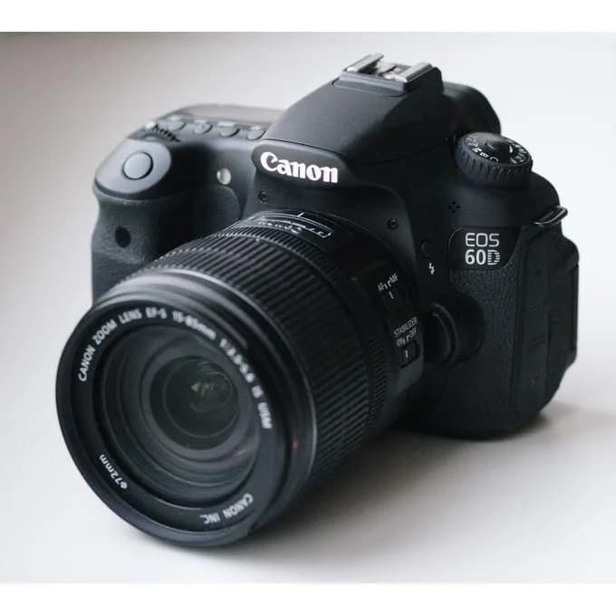 Canon Ink Cart Eos 60d Dslr Camera With 18-135mm Lens 3
