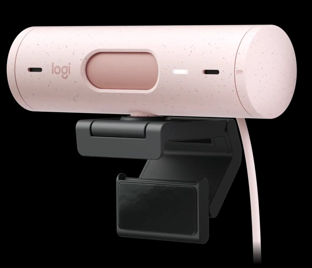 Logitech Brio 500 Full Hd Webcam, Auto Framing, Show Mode, Noise-reducing Mics, Privacy Shutter, Usb-c 3