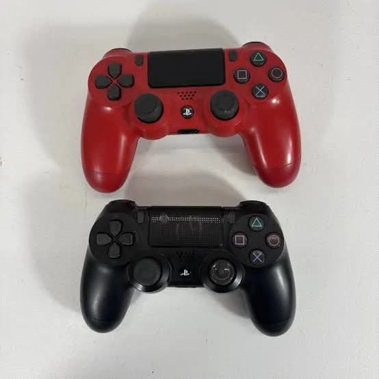Sony Wireless Dualshock Ps4 Pad - 2 Pieces - Black And Red 3