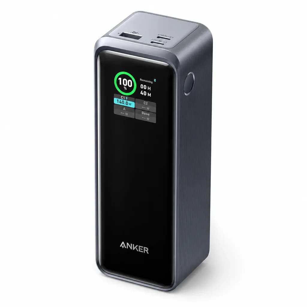 Anker Prime Power Bank- 27650mah 3-port 250w Portable Charger