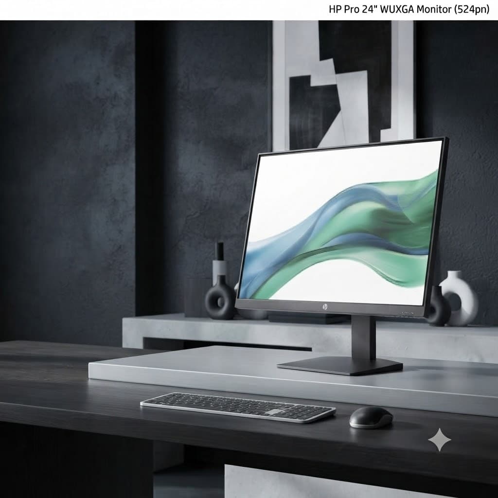 HP Series Pro 24" WUXGA Monitor (524pn) 4
