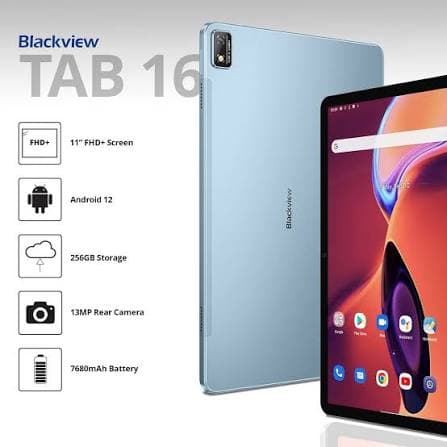 Blackview Tab 16 8gb ram 256gb rom 11" 7680 mAh 3