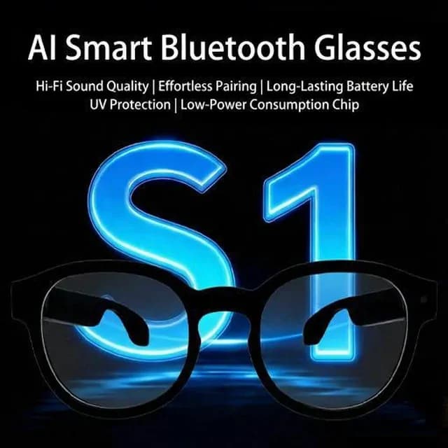 AIMB S1 Smart Glass 8MP 4K Camera AI ChatGPT ENC BT Call 4