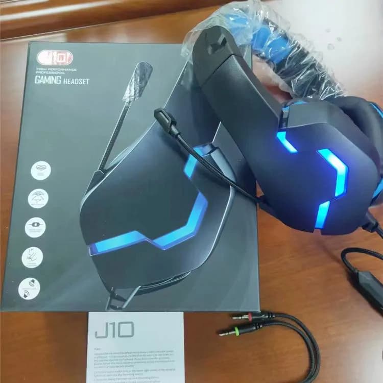 Gaming Headset Deep Bass with Stereo Speaker & Microphone 3
