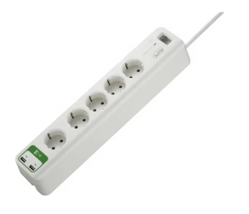 APC PM5U-GR SurgeArrest 5 Outlets with 5V USB Charger
