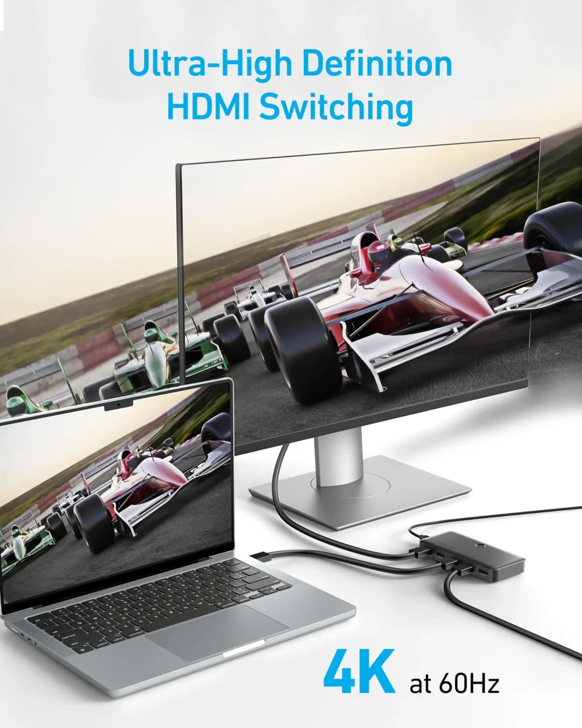 Anker A83H2 4-in-1 4K HDMI Switch 4