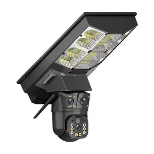 Solar Street Light With Cctv Camera - 300w 3