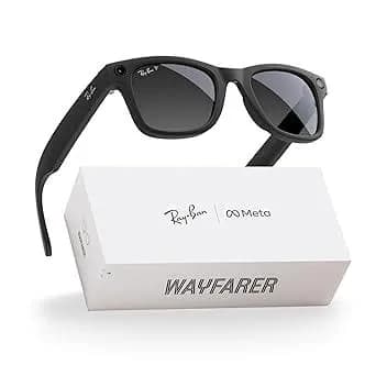 Ray-ban meta gen2 wayfarer large matte black AI glasses 4
