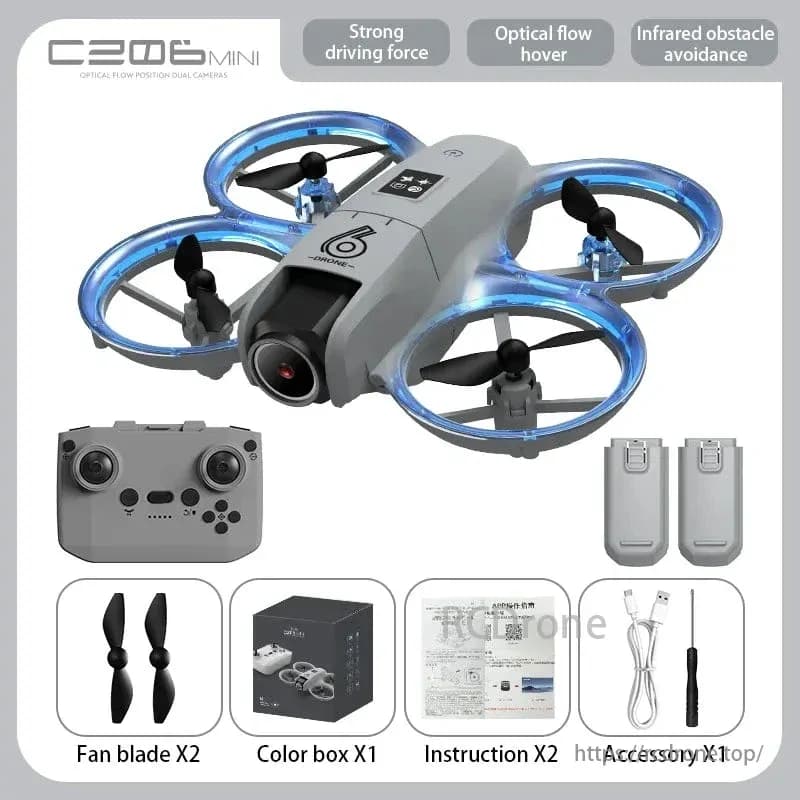 CZ06 Mini 4K Dual Camera Wi-Fi FPV 360° Flip Drone 5