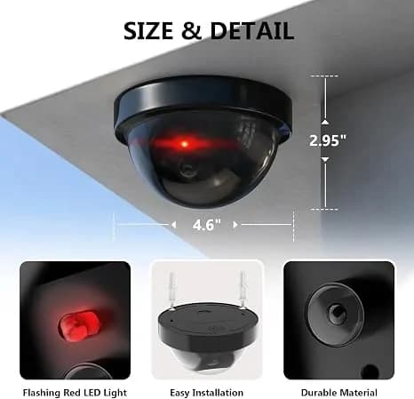 Dummy Fake Security CCTV Camera - 4Pieces 3