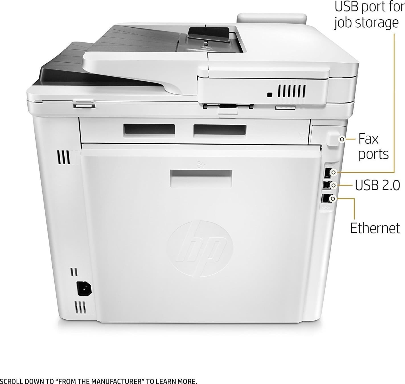 HP Color LaserJet Pro MFP M283fdn (7KW74A) 2
