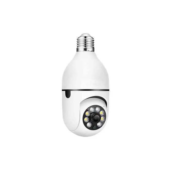1080IP 360 Panoramic WiFi Smart Bulb Security Camera