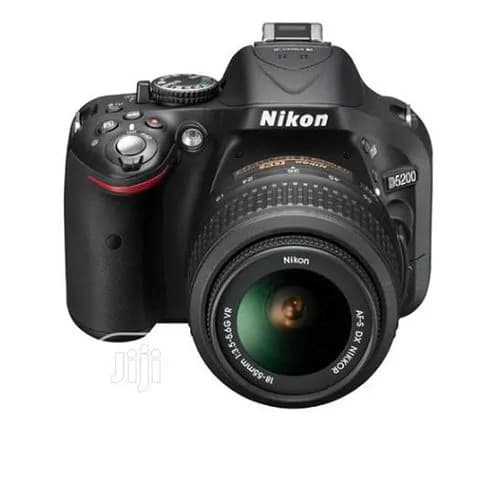 Nikon Dslr Camera With 18-55mm Lens -D5200