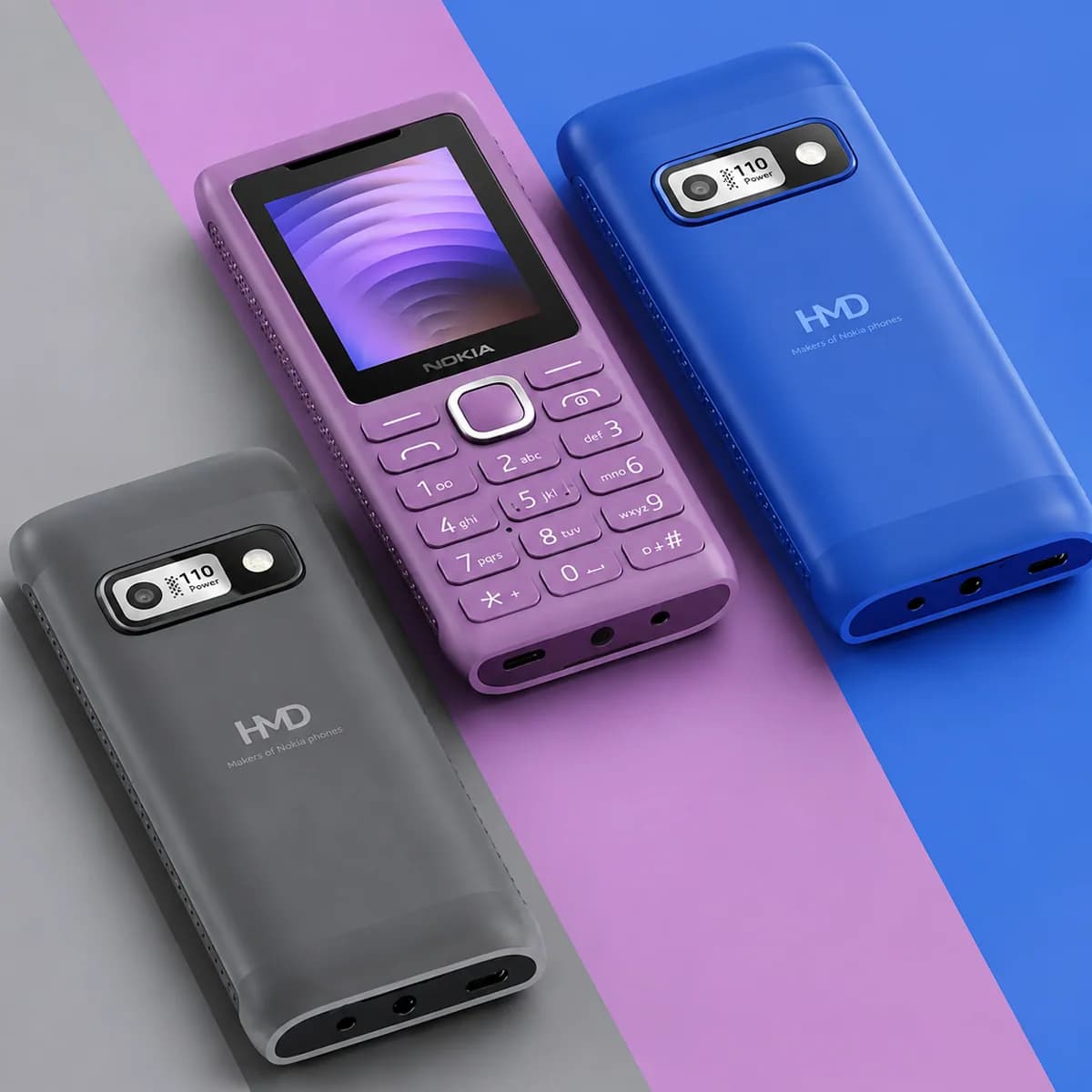 Nokia 110 Button Phone 2.0 inches 1750mAh 2
