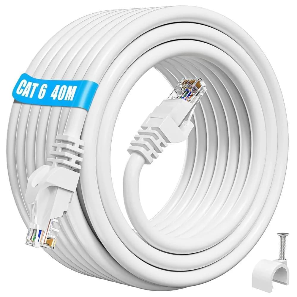 40m Cat6 Ethernet Cable RJ45 Networking Cable 2