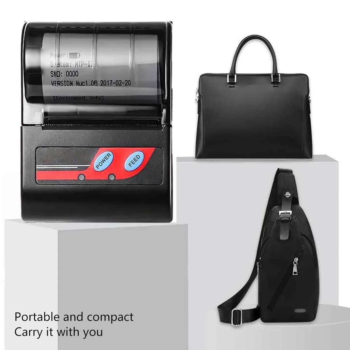 Mini Portable Bluetooth Printer - Thermal Printer 2
