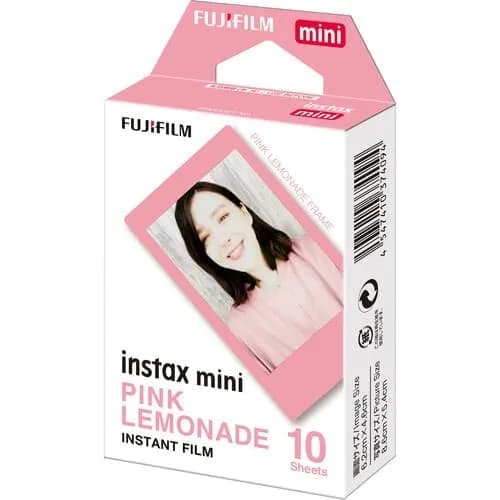 Fujifilm Instax Mini Film, Pink Lemonade (10 exposures)