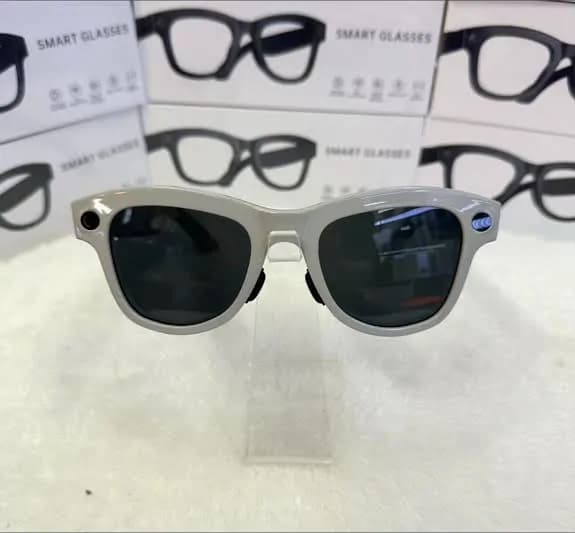 M01s Smart Sunglasses 8MP HD Camera AI ChatGPT ENC BT Call Grey 3
