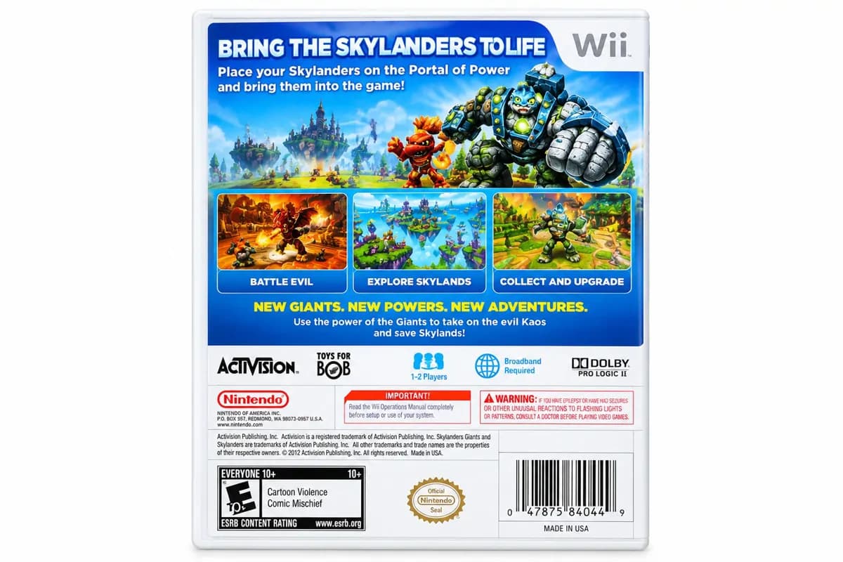 Nintendo Skylanders Giants for Wii 2