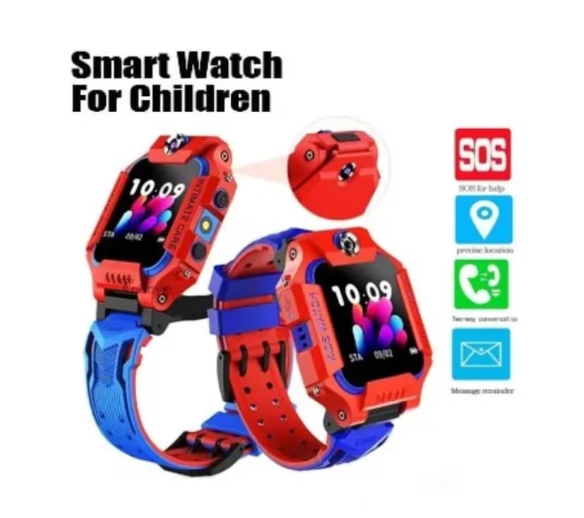 Model Z6 GPS Smartwatch For Children - Red & Black 5
