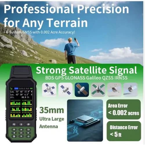 Tramigo ZL-190 Plus High-Precision Handheld GPS Land Area Meter 5