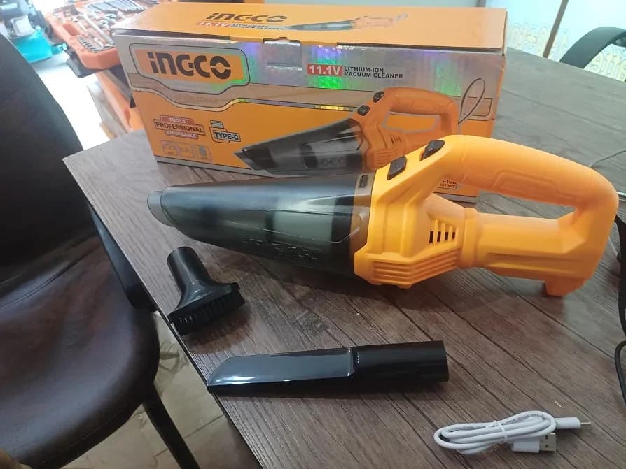 Ingco Cordless Vacuum Cleaner - 11.1V 5