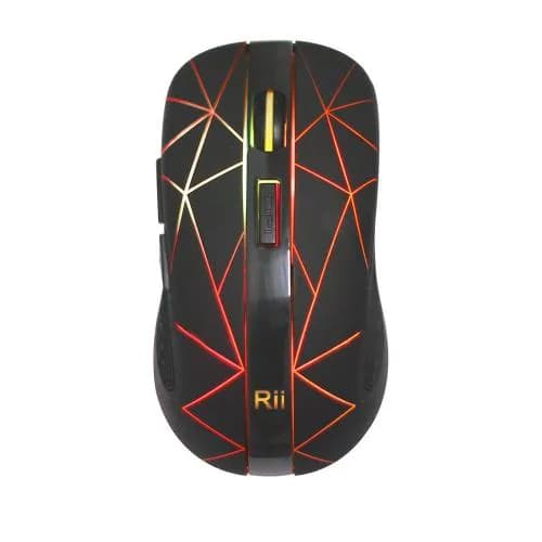 Wireless Rechargeable Gaming Mouse- Black 5