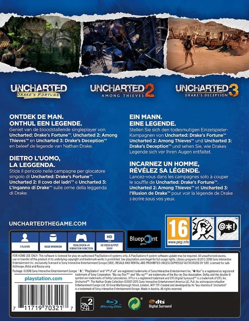 Uncharted - The Nathan Drake Collection - PlayStation 4 2