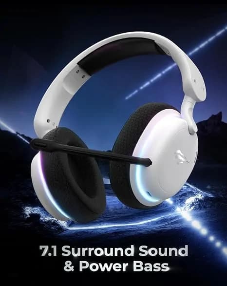 havit Fuxi-H7 Wireless Gaming Headset, 2.4GHz USB Wireless Gaming Headsets for PS5, PS4, PC 2