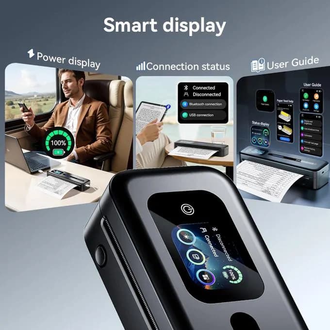 Phomemo M832d Portable Printer With Touchscreen 3