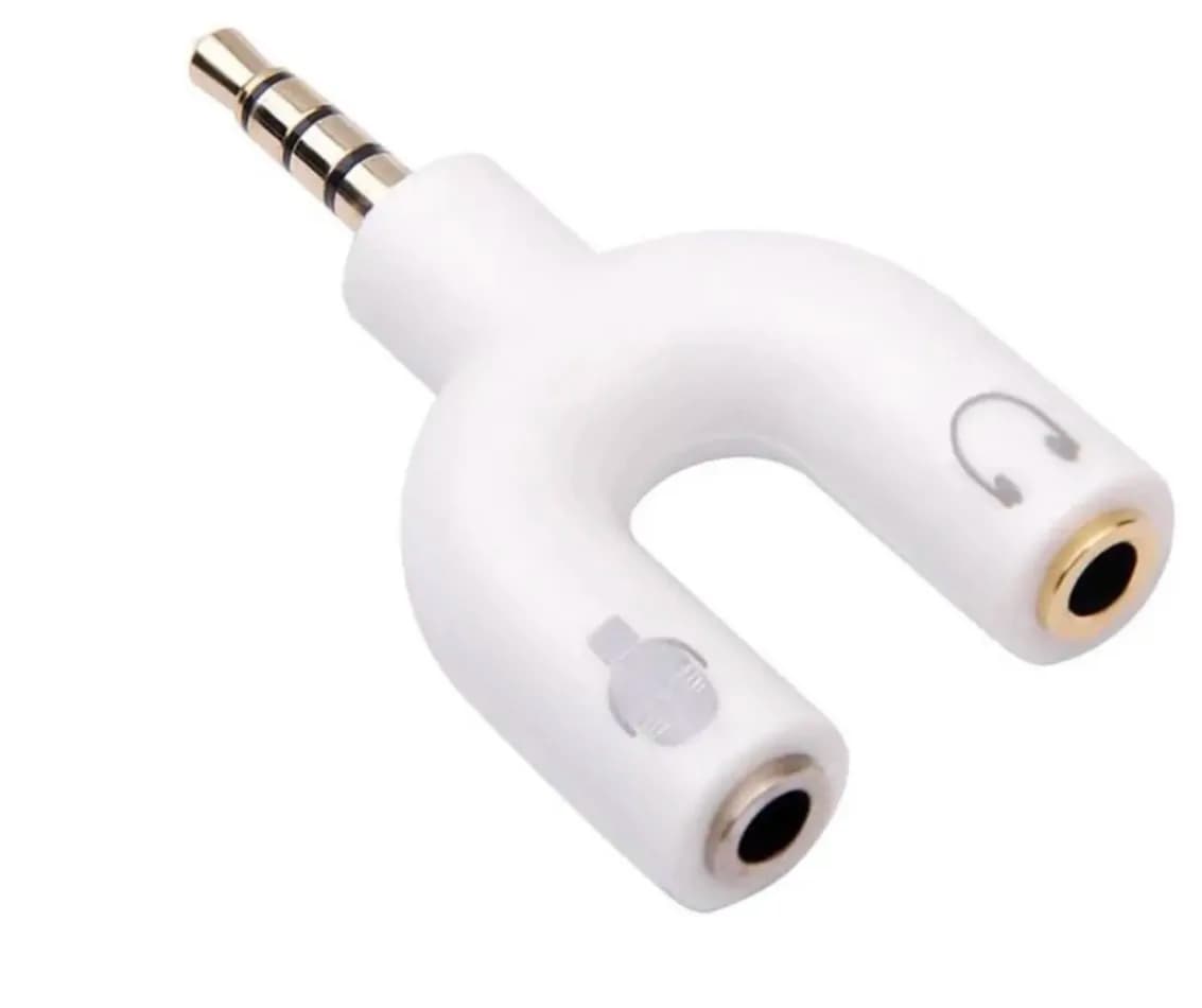 3.5mm Audio Headset Microphone Splitter Adapter 7