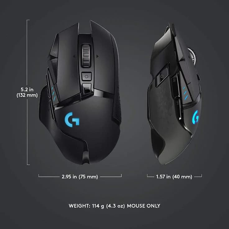 Logitech G502 Hero  Gaming Mouse 3
