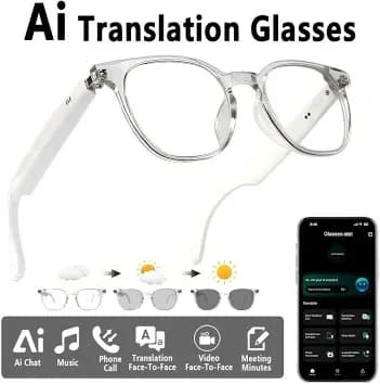 800W Pixel M01 Pro Smart Glass fashion -White 2