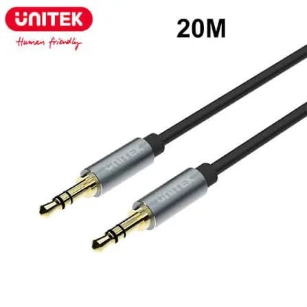 Male To Male Aux Cable 20m - 3.5mm 4