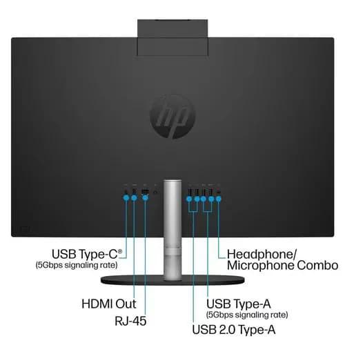 Hp27all-In-One 27-Cr1024nhpcointelcore I5-1334un300processor8gb Ddr5-5600512gbpclefreedos27-Inchfullhdipsdisplay 4