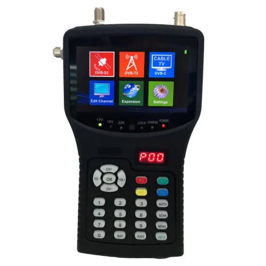 Satellite Finder - Ahd Cctv Tester - Monitor 3 In 1 Meter 2