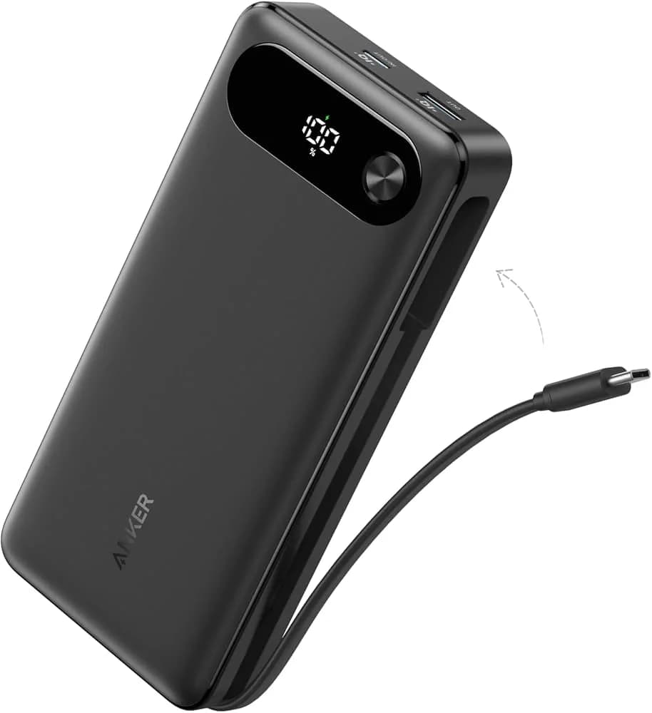 Anker Power Bank 20k  20000mah  Black 5