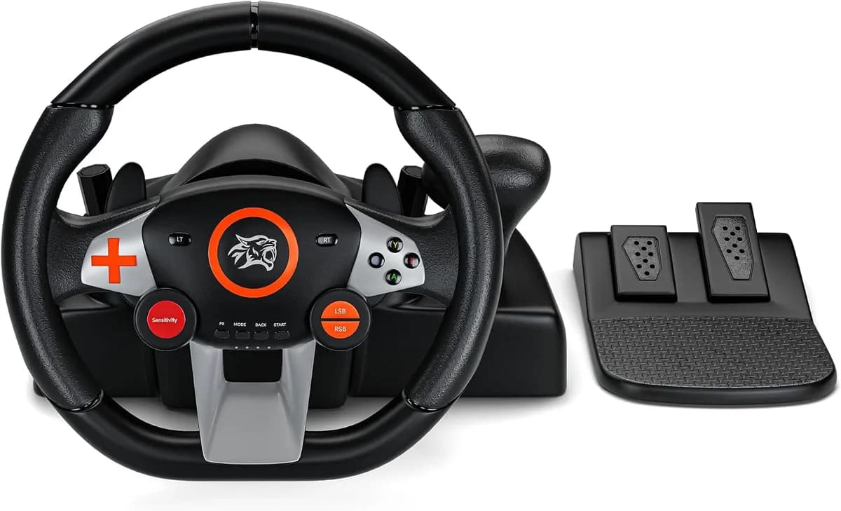 Porodo Gaming 7in1 Steering Wheel 2