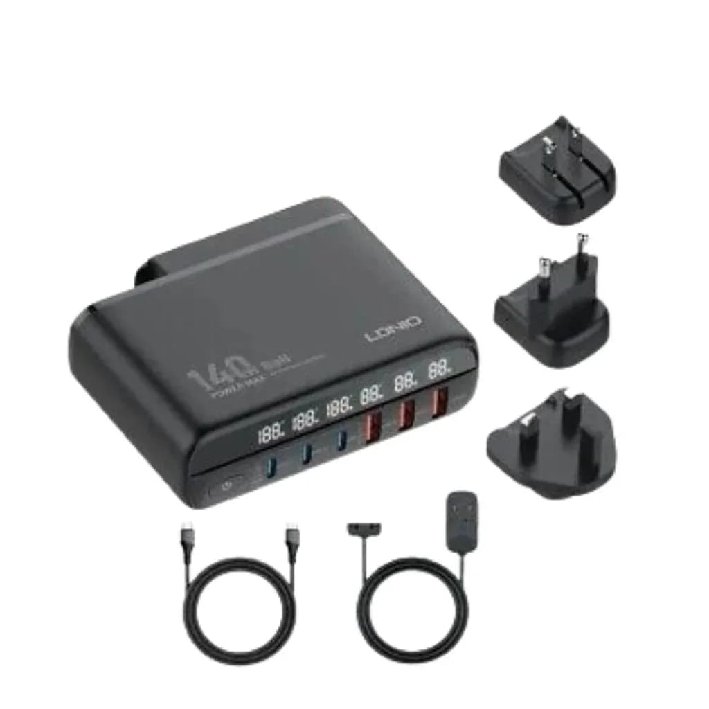 LDNIO A6140C 6-Port USB Fast Charging Adapter 3