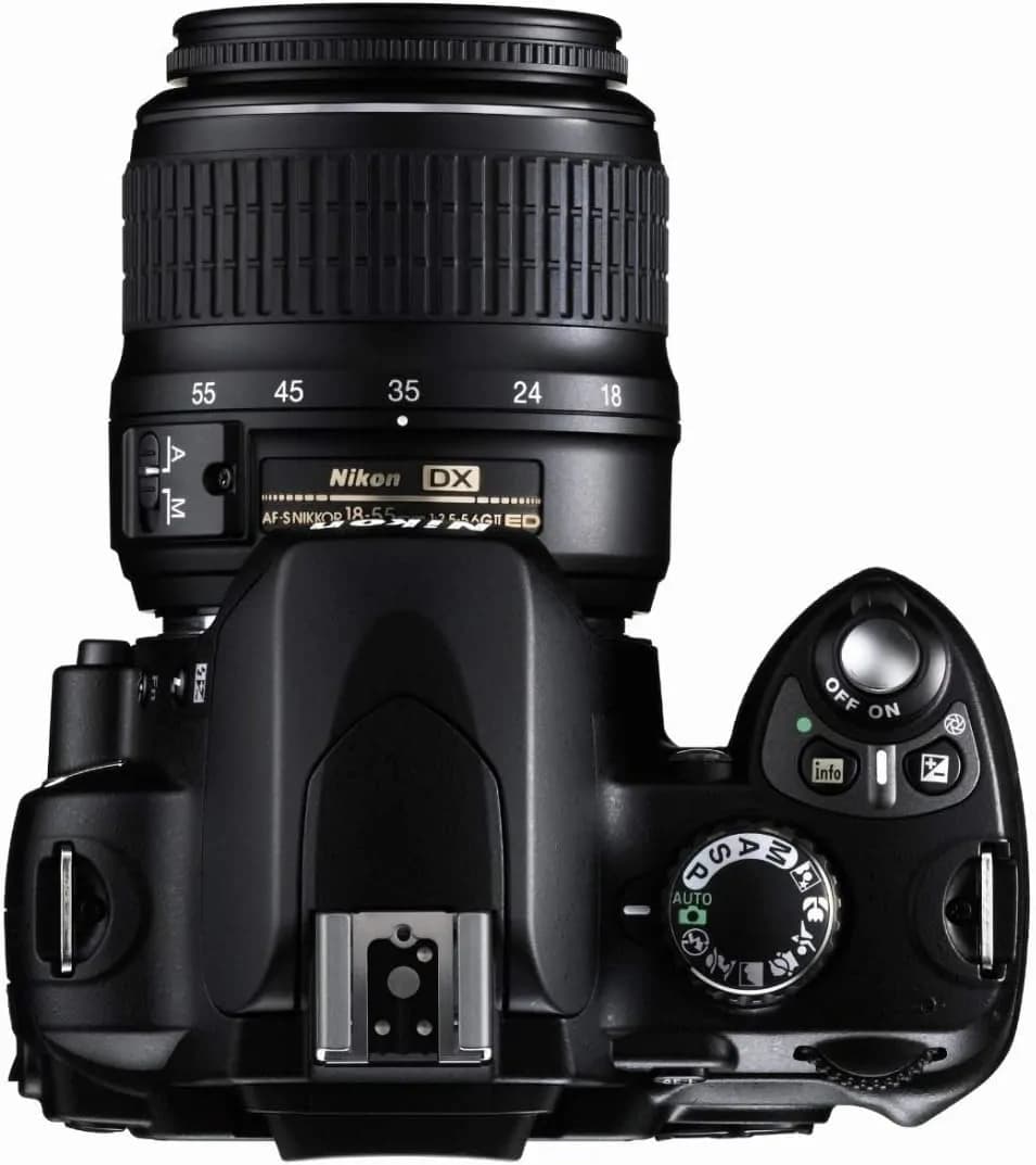 Nike Nikon D40 Dslr Camera With 18-55mm Lens | 6.1mp, Lightweight Entry-level Dslr | Compact Design | 2