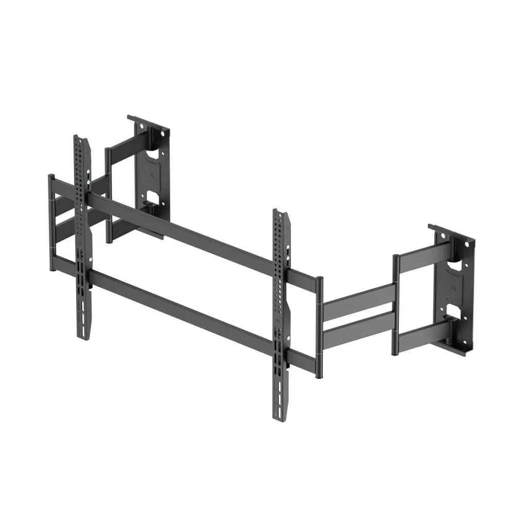 A&S Television Wall Stand 75–120 Inches – Black 8