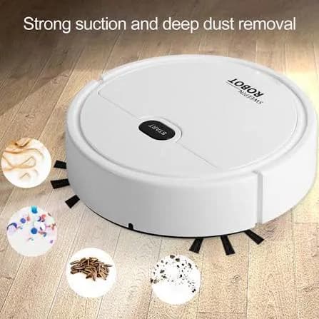 Smart Sweeping Robot Vacuum Cleaner White 3