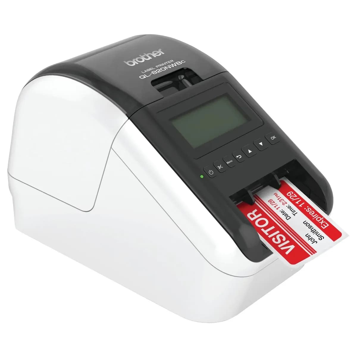 Brother Professional Direct Thermal Wireless Color Label Printer - Ql-820nwb 4
