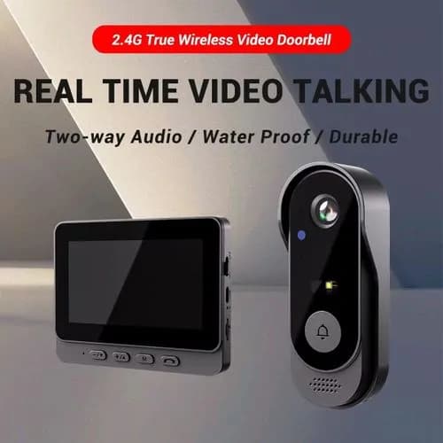 X8 Wireless video doorbell door bell no WiFi needed waterproof door bell camera 2