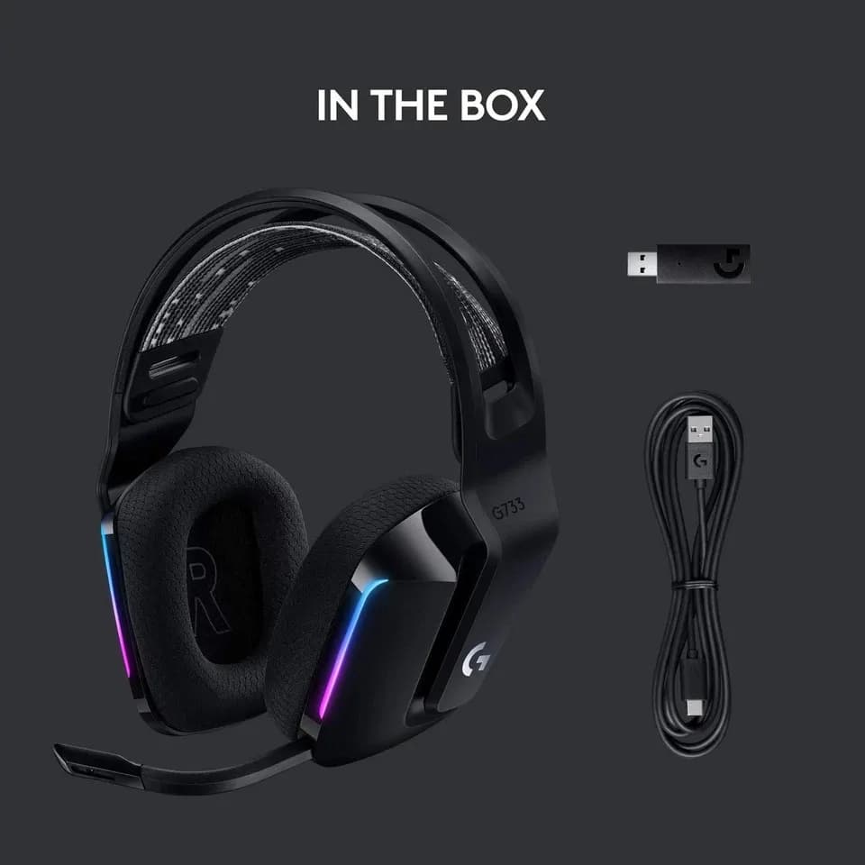 Logitech G733 Lightspeed Wireless Gaming Headset 3