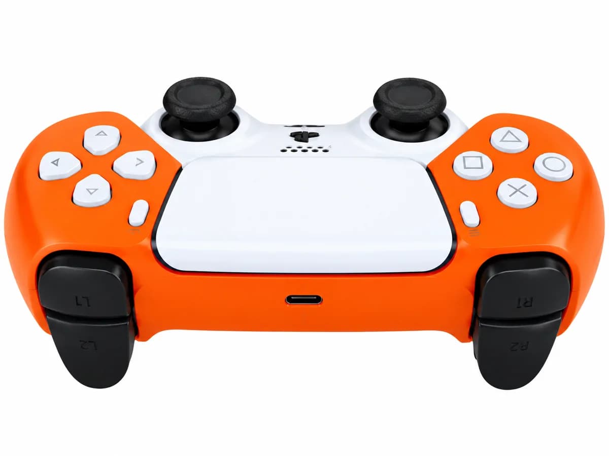 PS4 Playx Wireless Controller Compatible With PS5 Orange 3