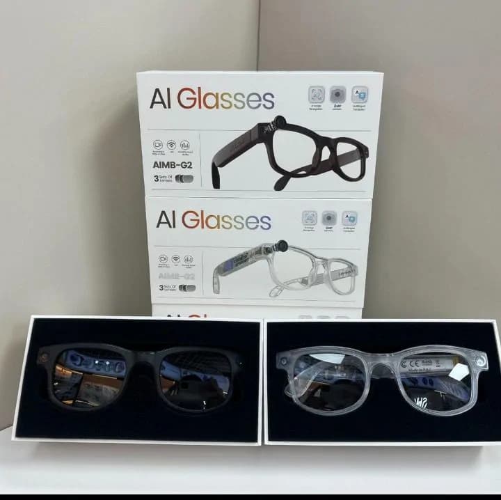 Amb-G2AI Smart Glasses 8MP Camera + 3 Lens Set 4