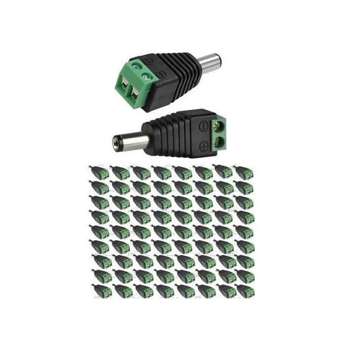 50 Pieces - CCTV Power Plugs For Surveillance Camera 2
