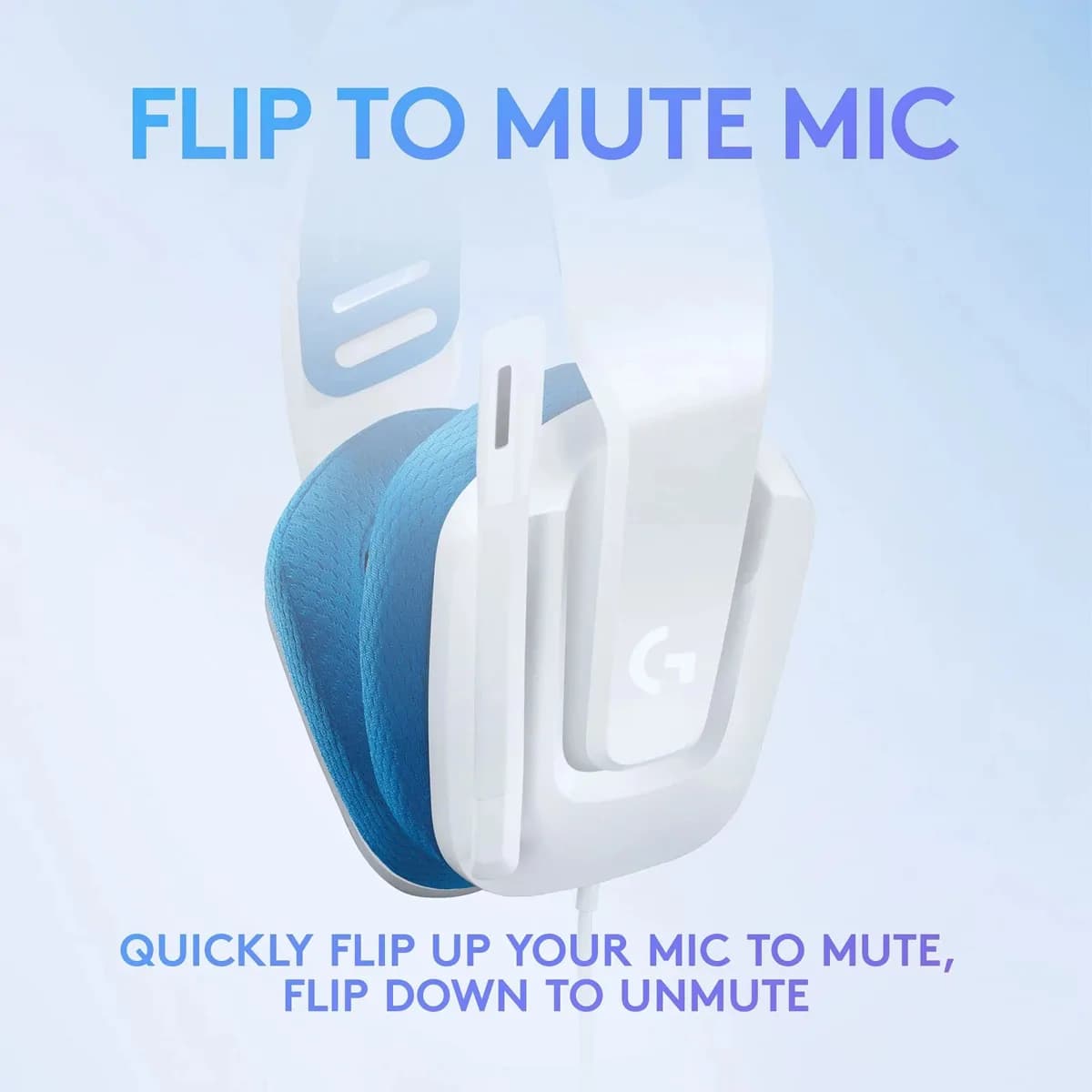 Logitech G335 Wired Gaming Headset - With Flip To Mute Microphone 4
